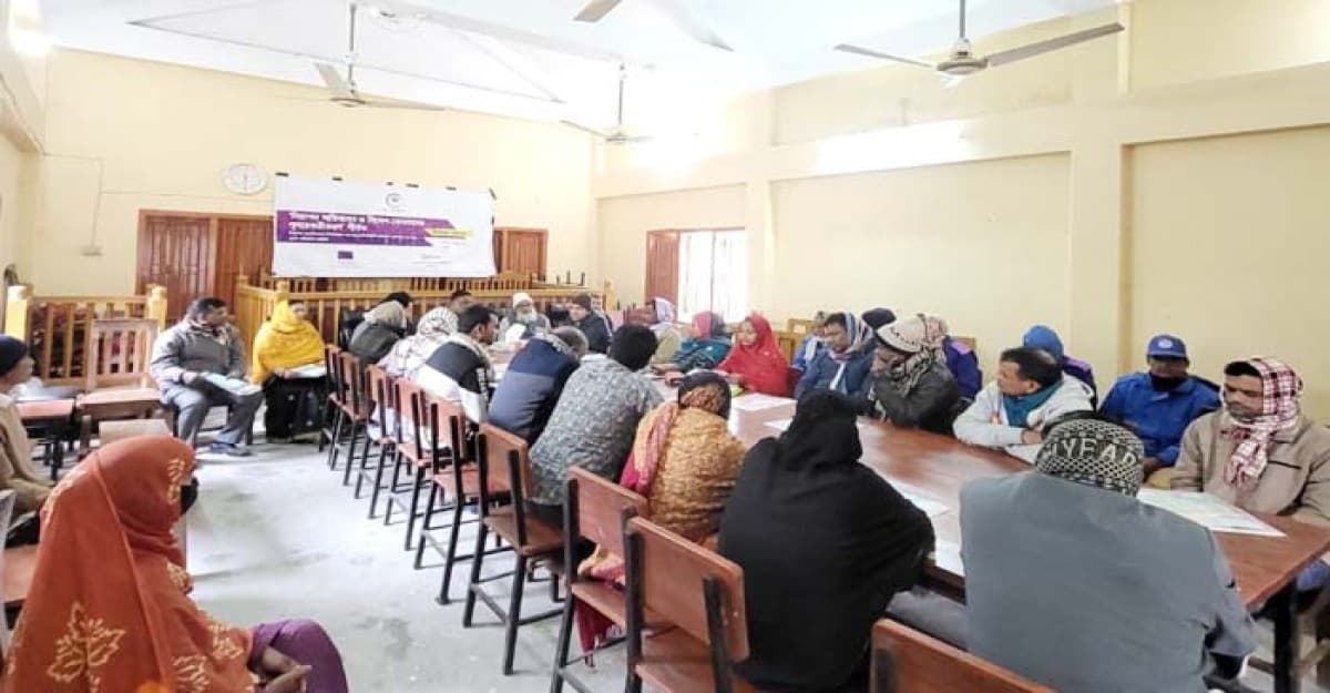 চাঁপাইনবাবগঞ্জে নিরাপদ অভিবাসন বিষয়ক কর্মশালা অনুষ্ঠিত