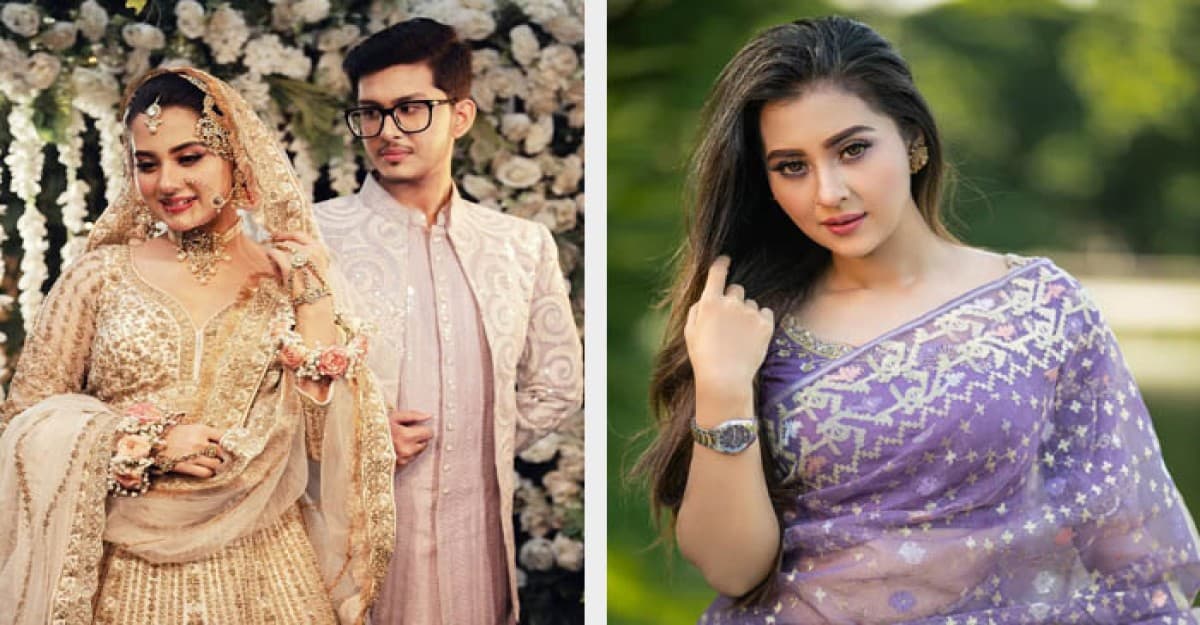 অল্প বয়সী ছেলের সঙ্গে বিয়ের ফটোশুট, যা বললেন বুবলী