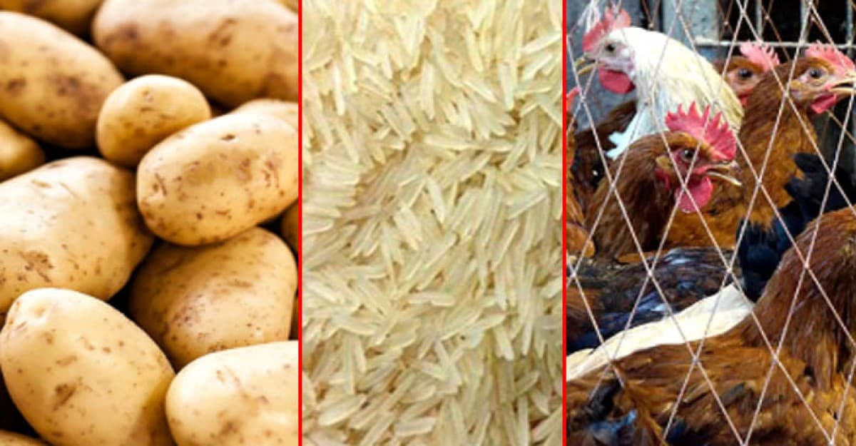 পেঁয়াজ-আলুতে স্বস্তি মিললেও বেড়েই চলেছে চাল-মুরগির দাম