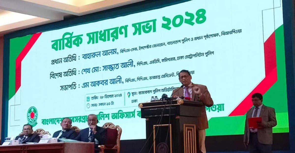 অপরাধ কমাতে পুলিশের কাছে ম্যাজিক নেই: পুলিশ মহাপরিদর্শক