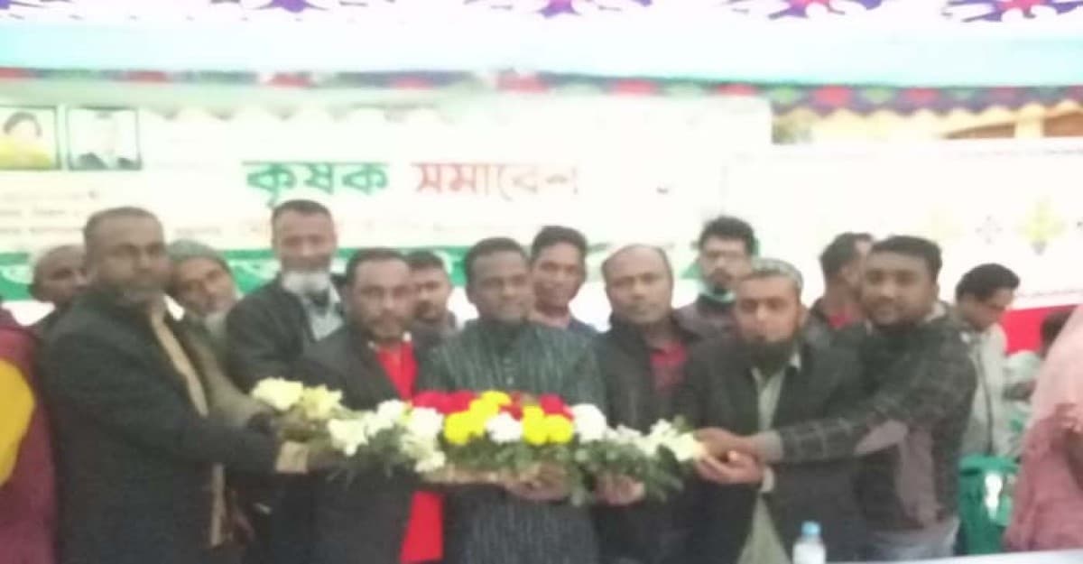 শ্রীনগরের বীরতারায় কৃষকদলের উদ্যোগে কৃষক সমাবেশ