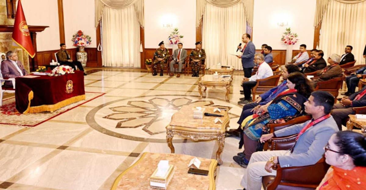 বৈষম্যহীন নতুন বাংলাদেশ গঠনে সাংবাদিকদের ভূমিকা রাখার আহ্বান রাষ্ট্রপতির