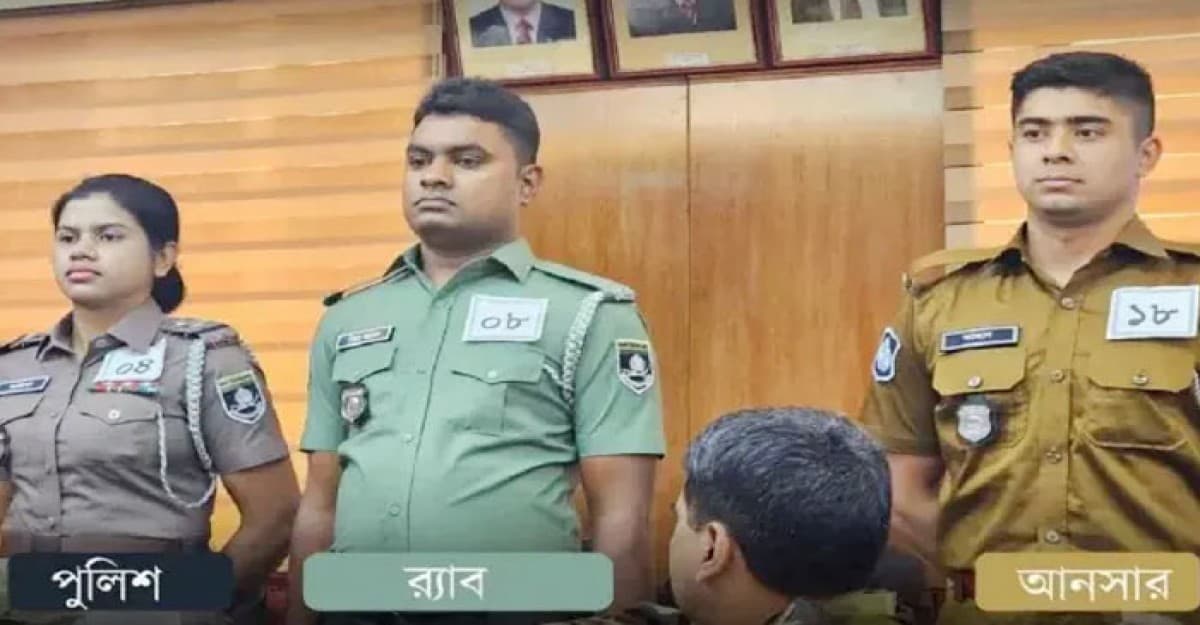 বদলে যাচ্ছে পুলিশ, র্যাব ও আনসার সদস্যদের পোশাক