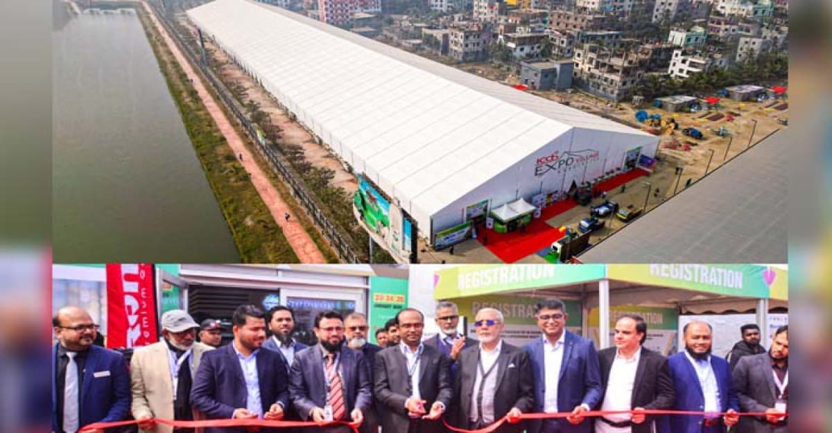 বসুন্ধরায় দেশের সর্ববৃহৎ এক্সপো ভিলেজের যাত্রা শুরু