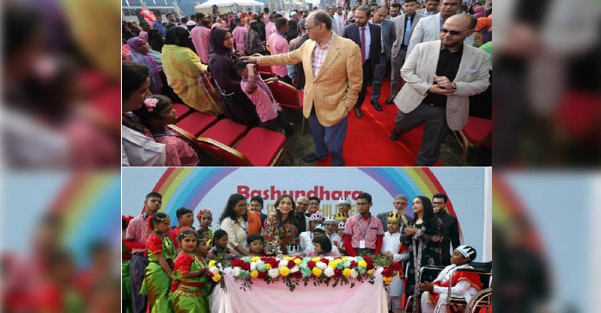 বিশেষ চাহিদাসম্পন্ন শিশুদের নিয়ে বসুন্ধরা গ্রুপের প্রাণের উৎসব