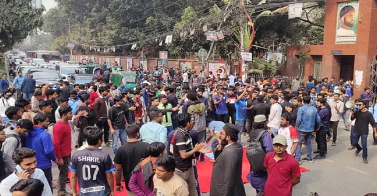 তিতুমীর শিক্ষার্থীদের আন্দোলন, যেসব সড়ক এড়িয়ে চলবেন