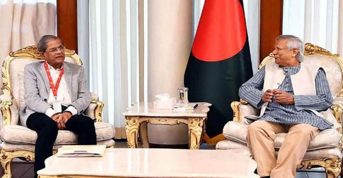 প্রধান উপদেষ্টা ড. ইউনূসের সঙ্গে বিএনপির বৈঠক