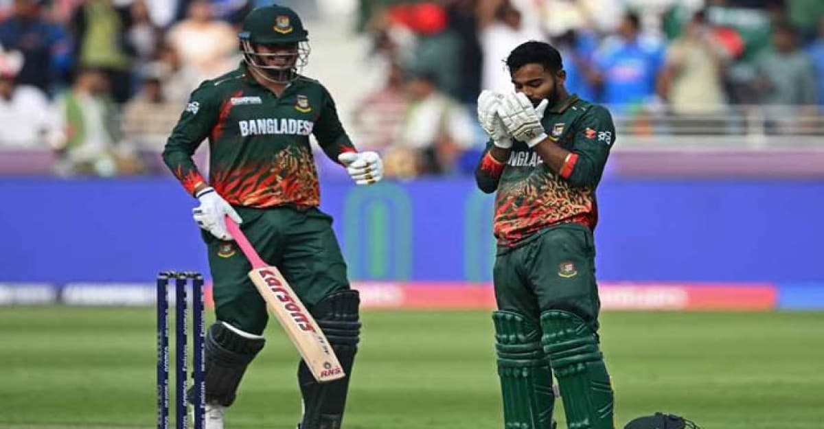 হৃদয়ের দুর্দান্ত সেঞ্চুরিতে লড়াকু পুঁজি পেল টাইগাররা