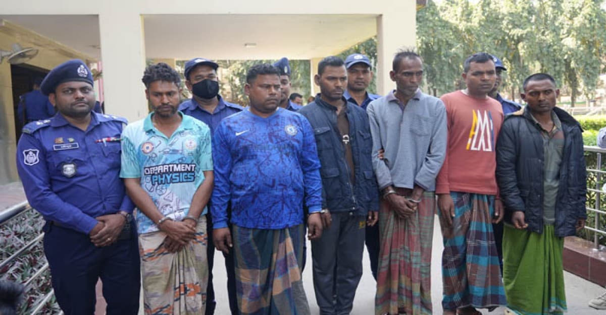আন্তজেলা ডাকাত দলের ছয় সদস্য গ্রেফতার