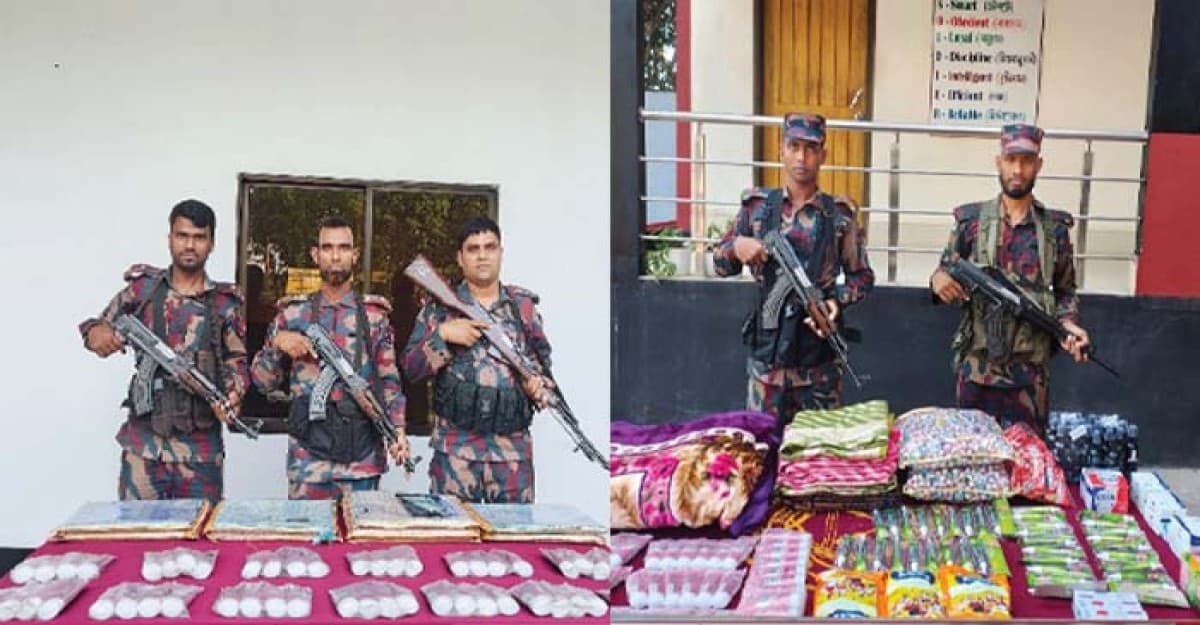 বেনাপোল সীমান্ত থেকে ভারতীয় পন্য আটক