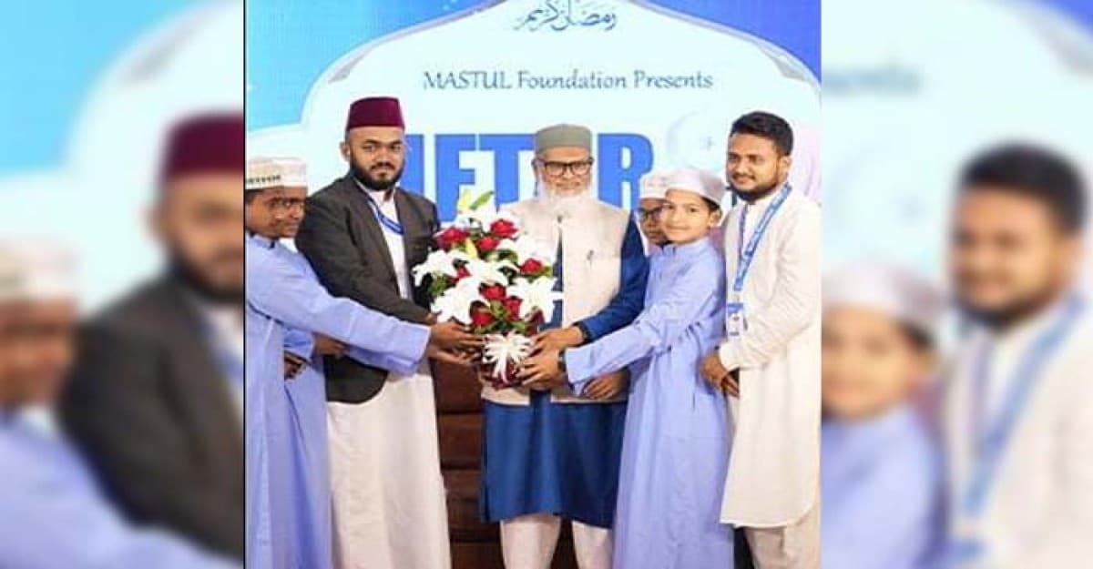 মাস্তুল ফাউন্ডেশনের কর্মসূচিগুলো দেখে অভিভূত ধর্ম উপদেষ্টা