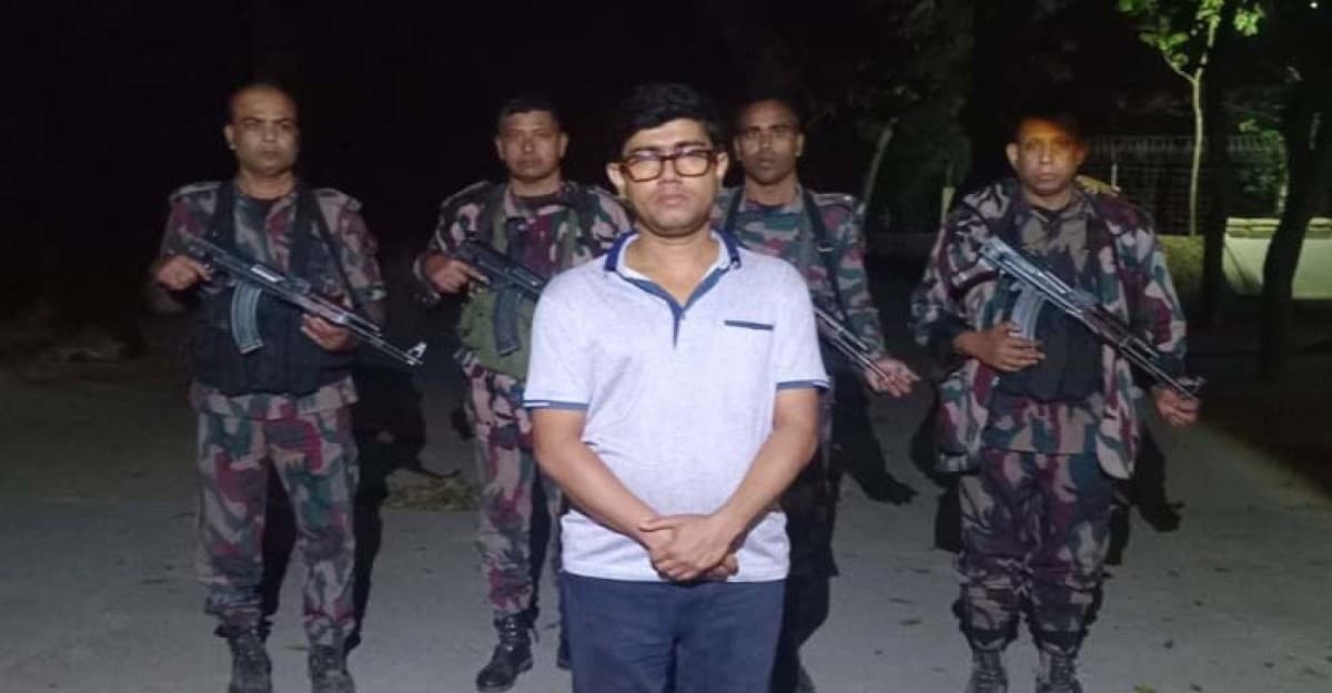 মহেশপুর সীমান্ত ভারতীয় নাগরিক আটক