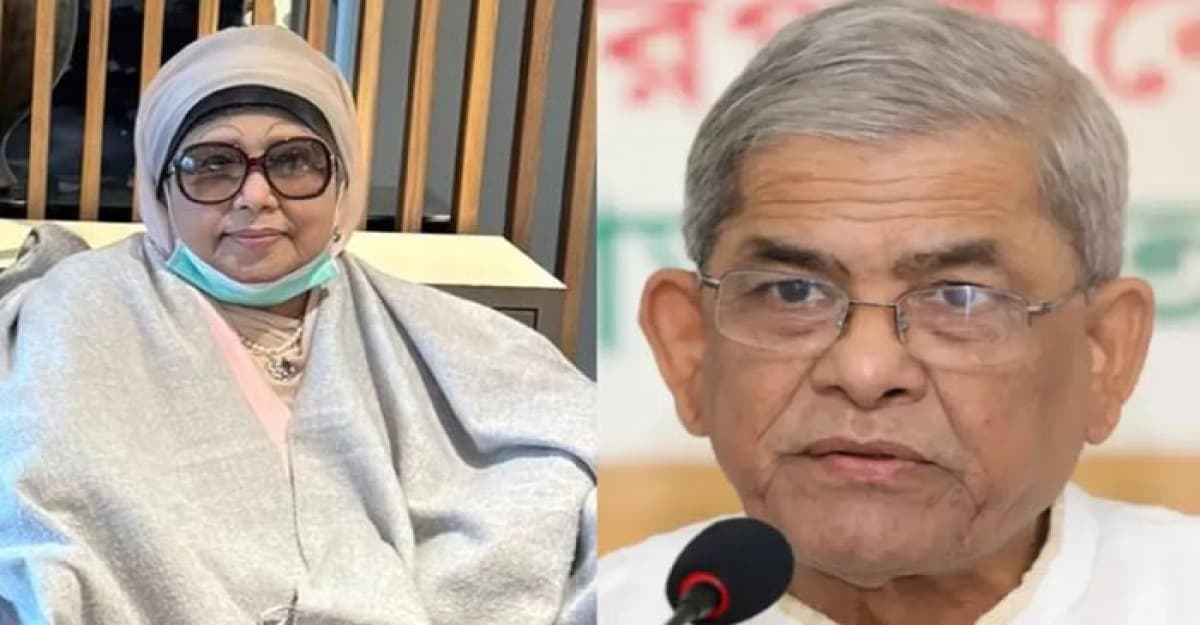 খালেদা জিয়া কবে দেশে ফিরছেন, জানালেন মির্জা ফখরুল