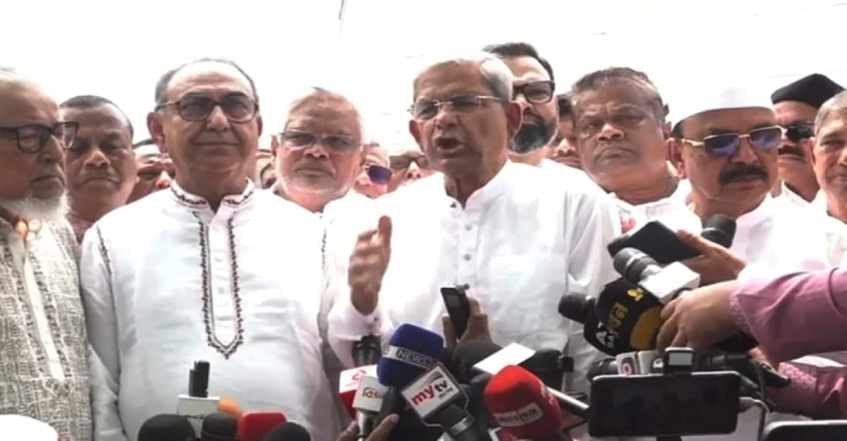 অন্তবর্তী সরকার জনগণকে দেয়া প্রতিশ্রুতি পালন করবেন, আশা মির্জা ফখরুলের