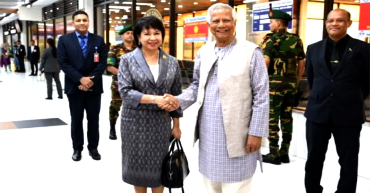 থাইল্যান্ডে পৌঁছেছেন প্রধান উপদেষ্টা