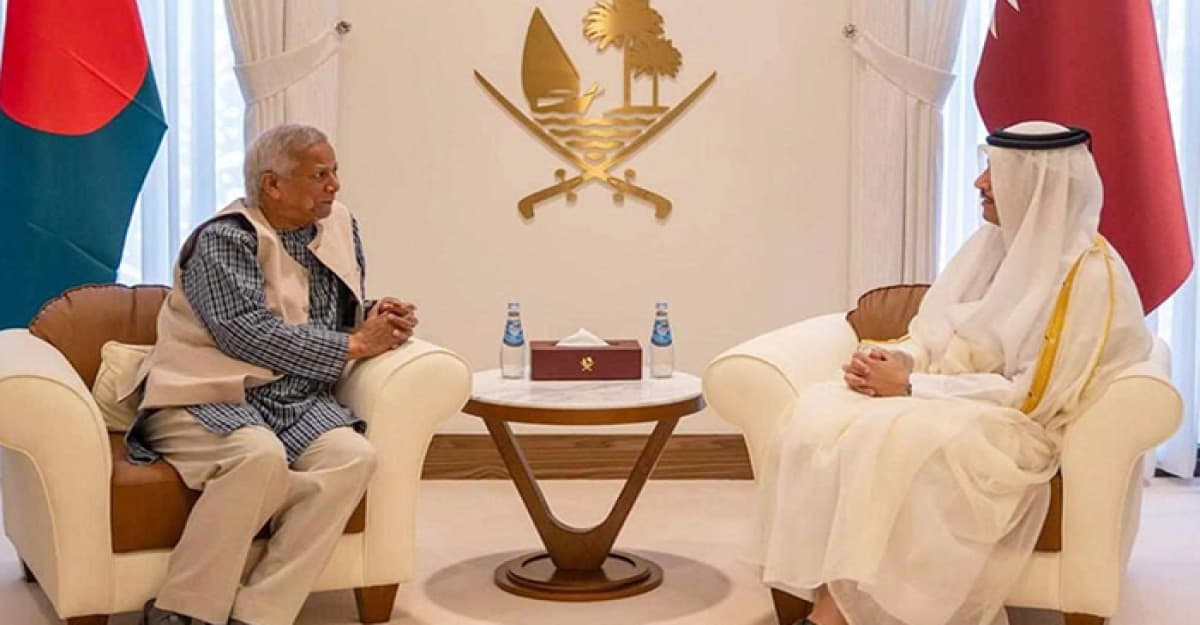 বাংলাদেশের পুনর্গঠনে সর্বোচ্চ সহযোগিতার প্রতিশ্রুতি কাতারের