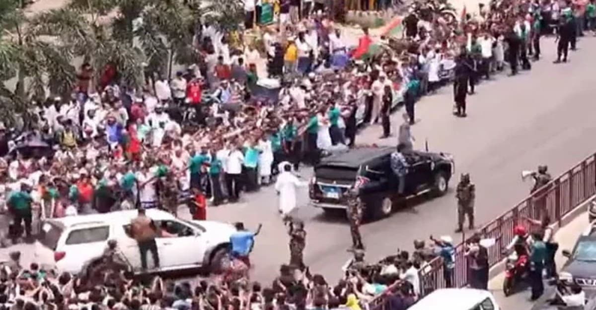 ফিরোজার পথে খালেদা জিয়া, নেতাকর্মীদের উল্লাস