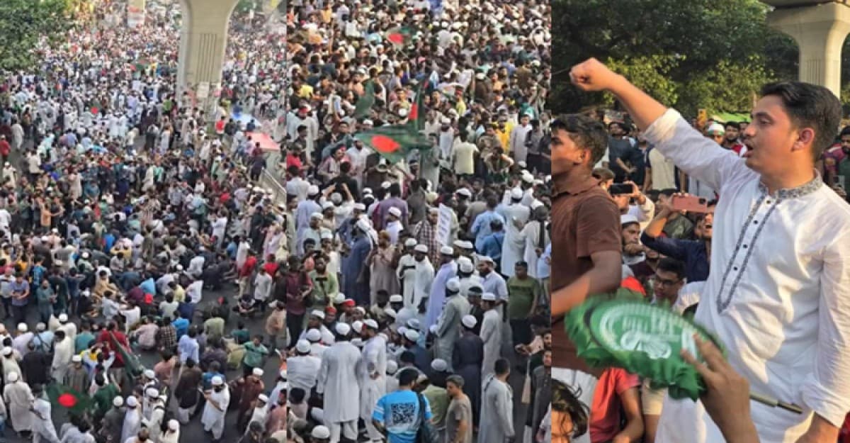 শাহবাগে জনতার ঢল, এ যেন আর এক ‘জুলাই’