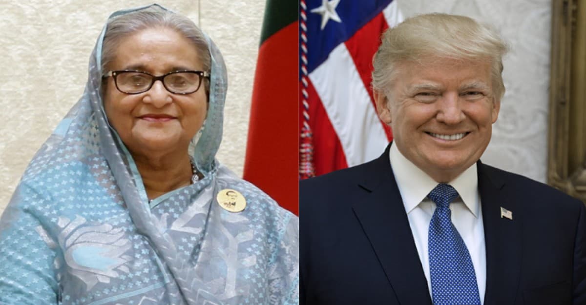শেখ হাসিনাকে প্রধানমন্ত্রী দাবি করে এবার ট্রাম্পের ডিপফেক ভিডিও ভাইরাল
