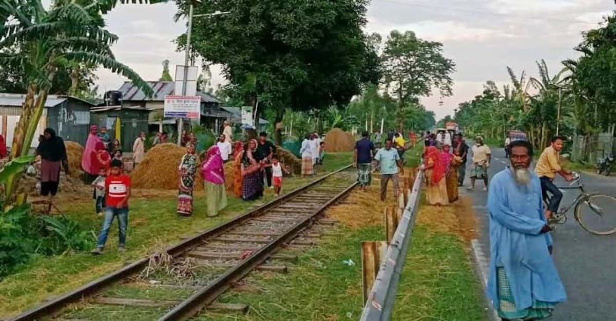কুড়িগ্রামে ট্রেনে কাটা পড়ে বৃদ্ধার মৃত্যু