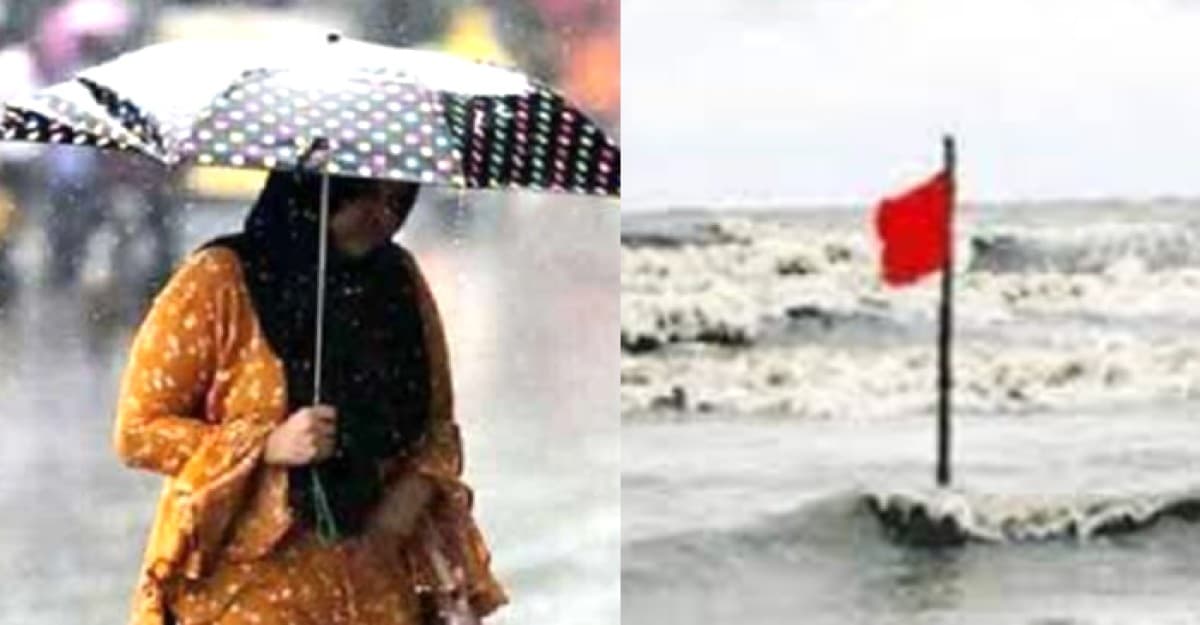 অতি ভারি বৃষ্টি ও ঝড়ের পূর্বাভাস, সমুদ্রবন্দরে ৩ নম্বর সতর্কতা