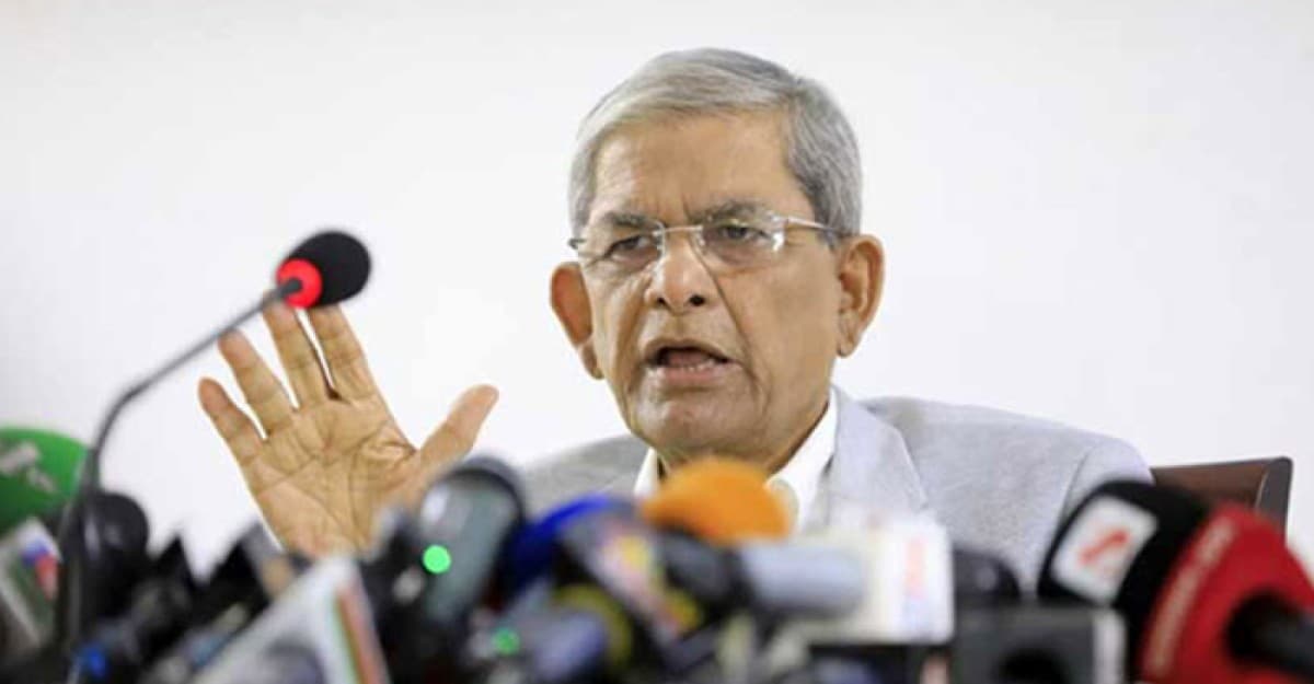 নির্বাচন হচ্ছে না বলেই আইনশৃঙ্খলা পরিস্থিতির অবনতি হচ্ছে: মির্জা ফখরুল