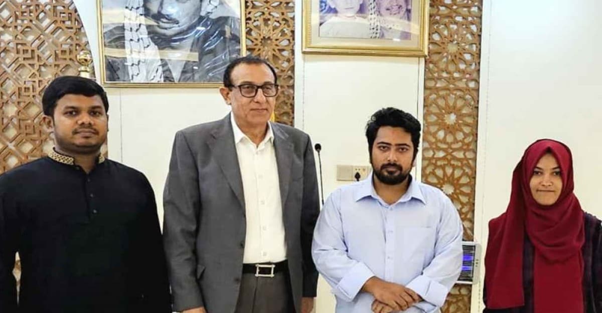 ফিলিস্তিনি রাষ্ট্রদূতের সঙ্গে এনসিপি নেতাদের সাক্ষাৎ