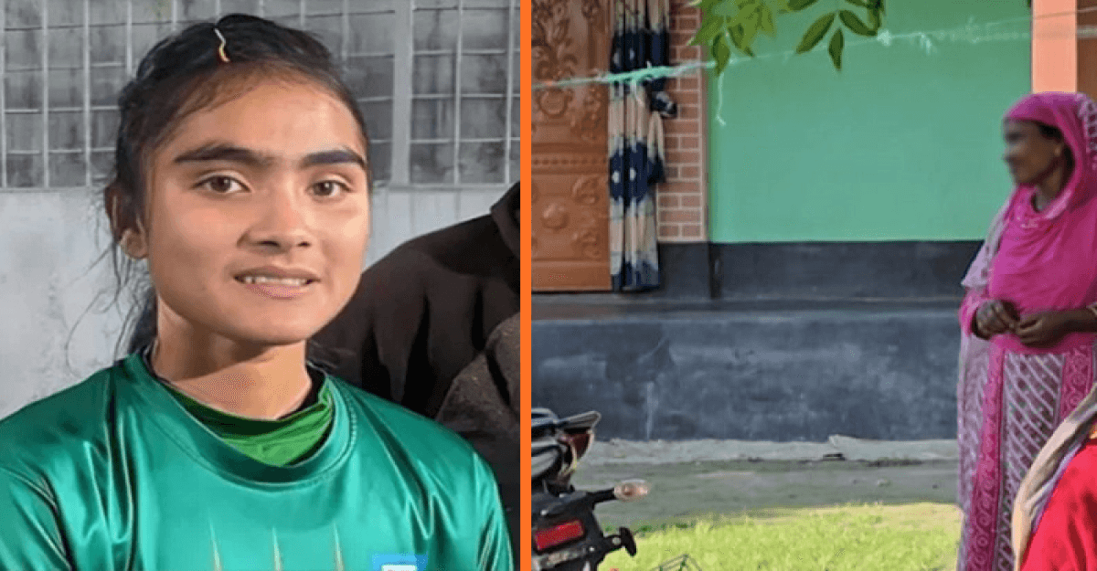 জাতীয় নারী ফুটবলার সাগরিকার বাড়িতে চুরি