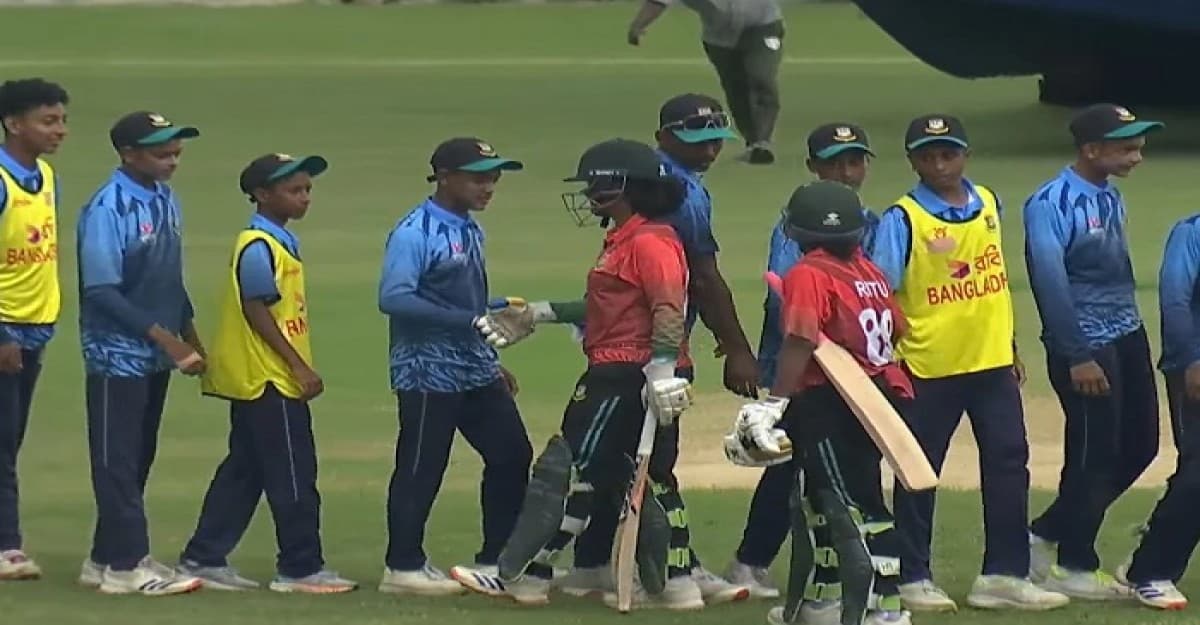 অনূর্ধ্ব-১৫ বালক দলের বিপক্ষে পরাজিত জ্যোতির দল