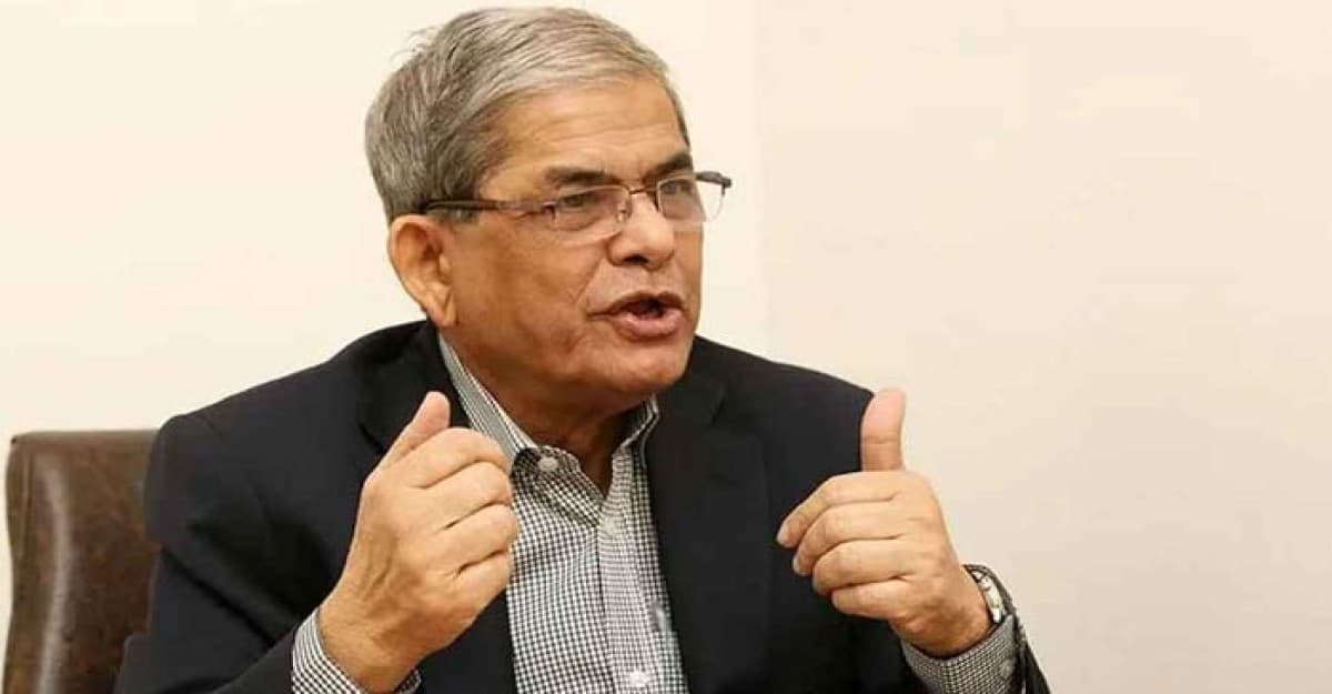 যারা নির্বাচনে বাধা দেবে, তারা নিশ্চিহ্ন হয়ে যাবে: মির্জা ফখরুল