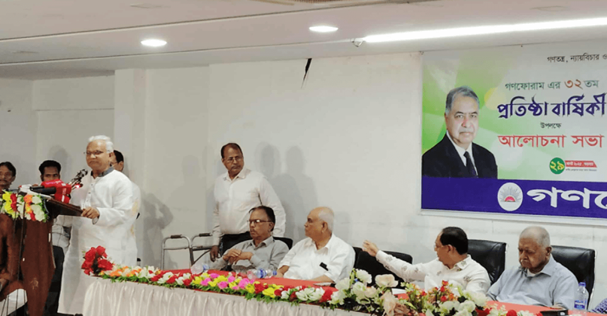 প্রধান উপদেষ্টাকে আরও শক্তিশালী হওয়ার আহ্বান জানাই: জাহিদ হোসেন