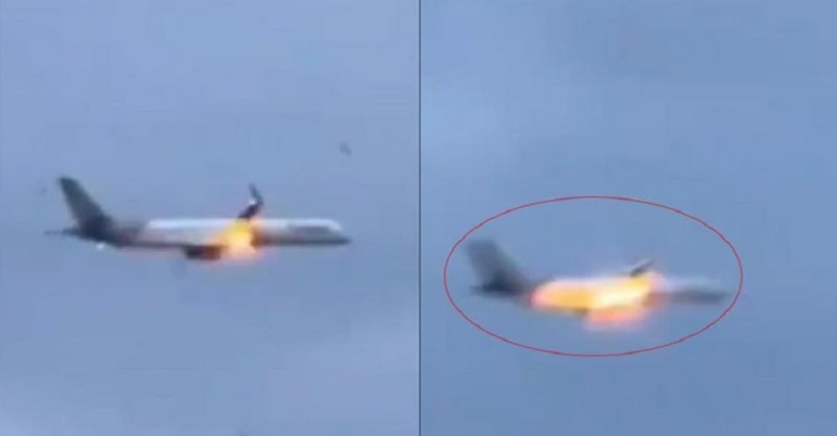 উড্ডয়নের পর এয়ার ইন্ডিয়ার বিমানে আগুন