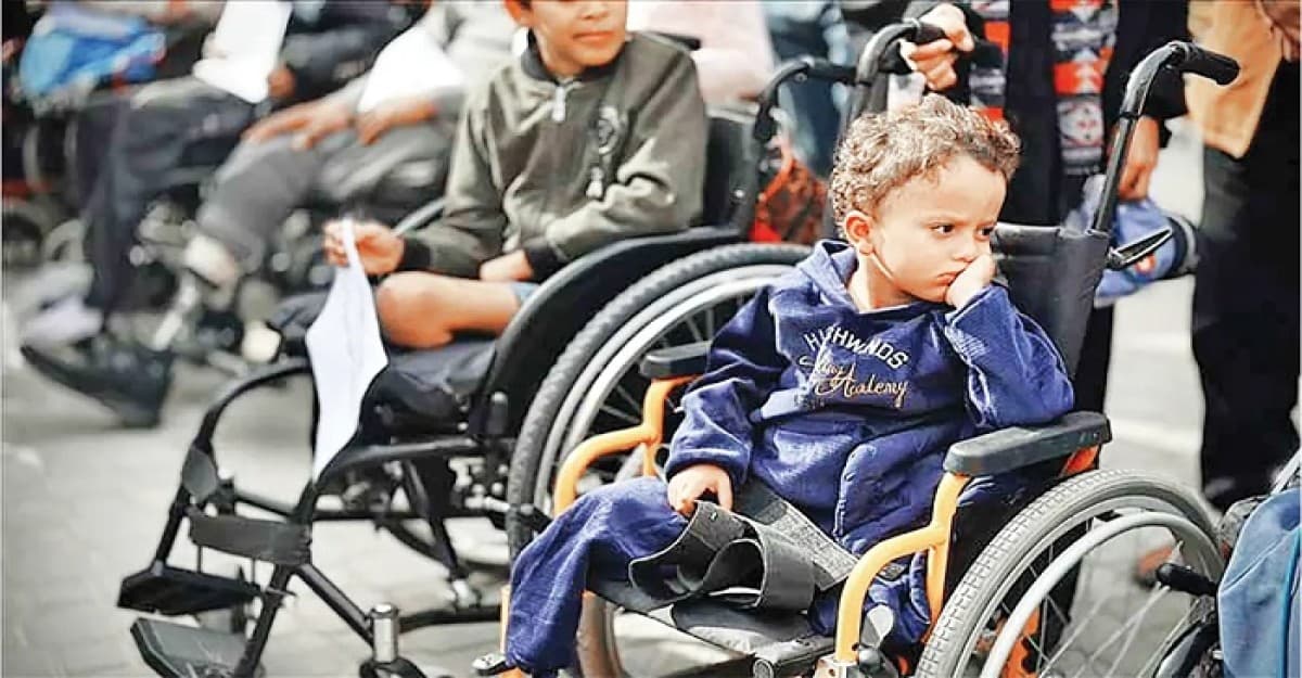 ইসরায়েলি হামলায় গাজার অন্তত ২১ হাজার শিশু পঙ্গু: জাতিসংঘ