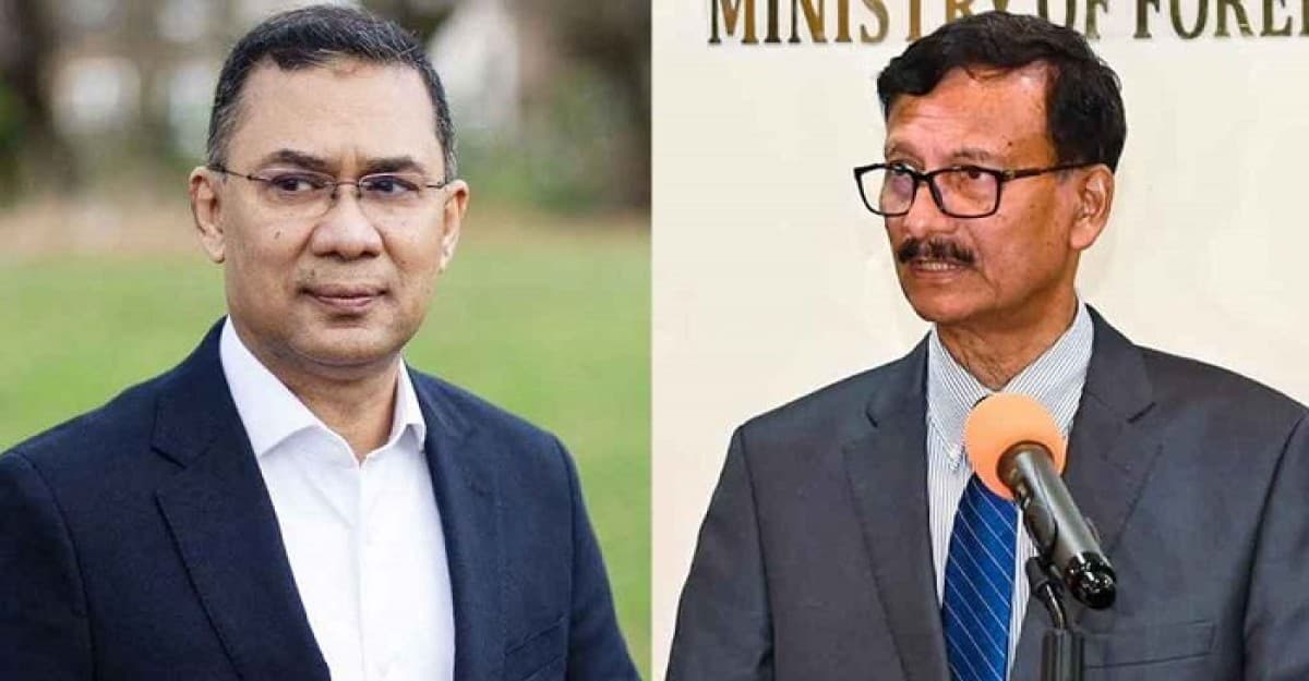 তারেক রহমান দেশে ফিরতে চাইলে সহযোগিতা করবে সরকার: পররাষ্ট্র উপদেষ্টা