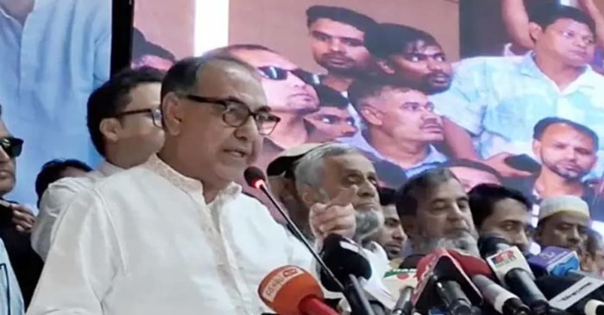 আ.লীগের সঙ্গে আঁতাত করে ডাকসু নির্বাচন জিতেছে শিবির: মির্জা আব্বাস