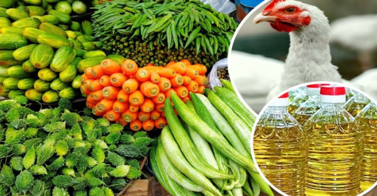 বাড়তি মুরগির বাজার, কমেনি চালের দাম