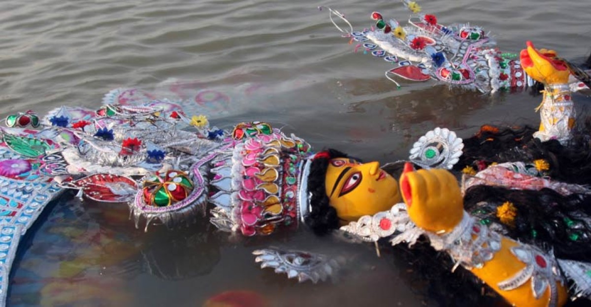 বিসর্জনের মধ্য দিয়ে শেষ হবে দুর্গাপূজা