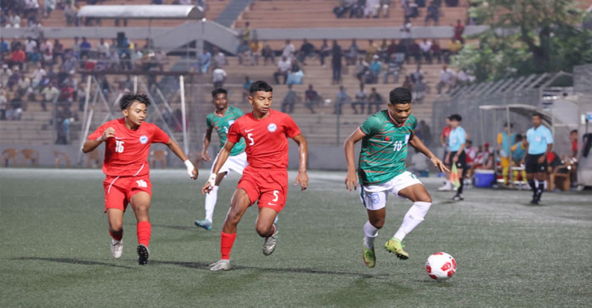 সিঙ্গাপুরকে হারাল বাংলাদেশ