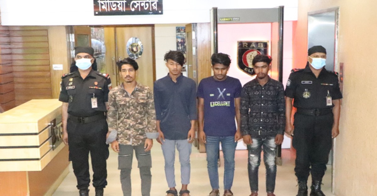 কিশোর গ্যাং এর হামলায় লিখন হত্যা মামলার মূলহোতা সহ ৪ জন গ্রেফতার