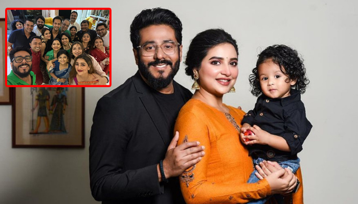 রাজ-শুভশ্রীর পার্টিতে এক ঝাঁক তারকা