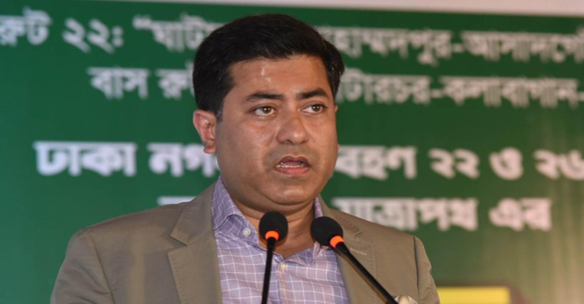 নতুন যাত্রাপথে এখন থেকে নতুন বাস নামানো হবে: শেখ তাপস