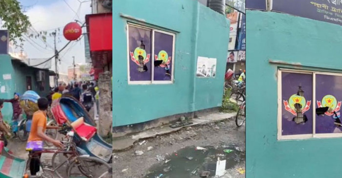 মিরপুরের ট্রাফিক পুলিশ বক্সে হামলা, আহত ১