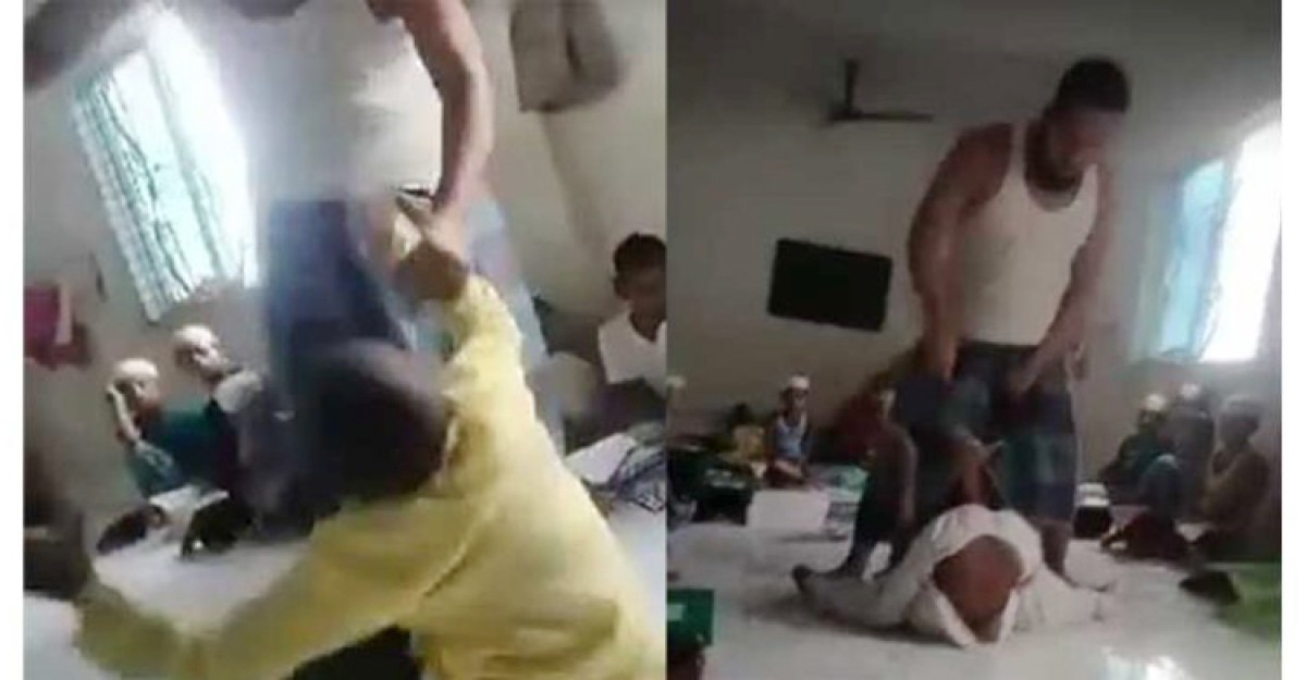 হেফজখানার ছাত্রকে পিটুনির ভিডিও ভাইরাল