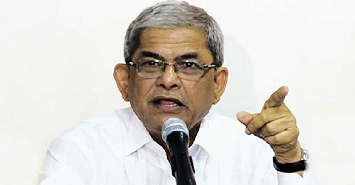 অঘটন ঘটলে সরকারের দায়: ফখরুল