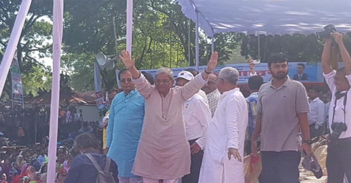 দুর্ভিক্ষ হলে দায় শেখ হাসিনার : ফখরুল