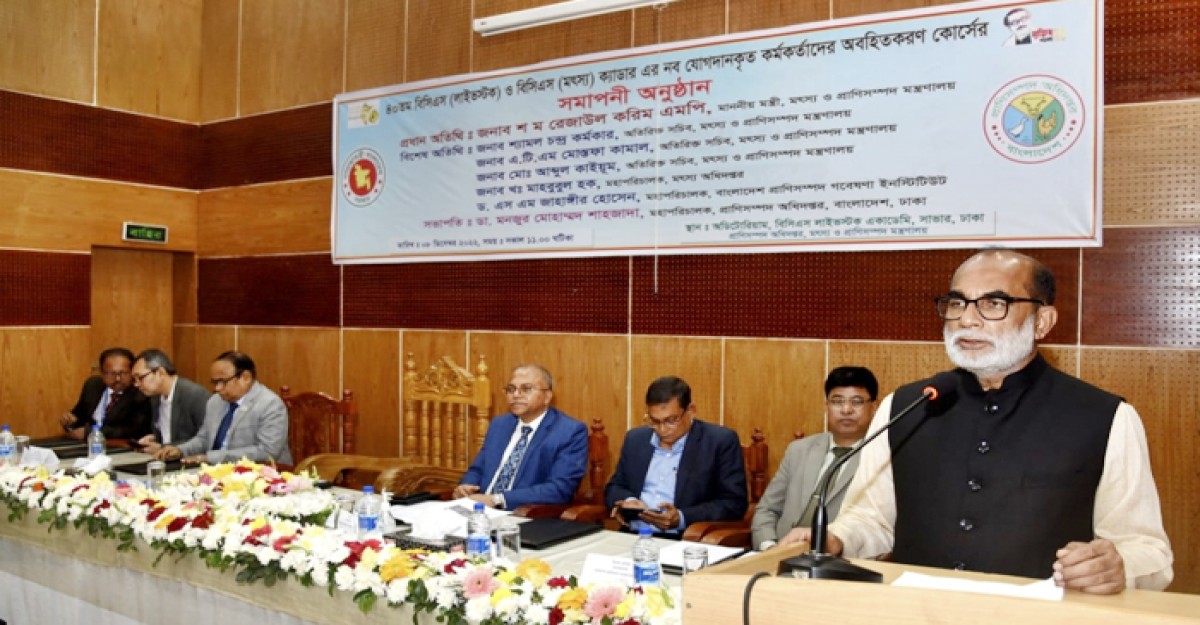 'মাছ, মাংস, দুধ, ডিম উৎপাদন না হলে দেশে খাদ্য ও পুষ্টি সংকট হতো'