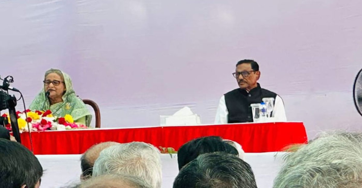 নবনির্বাচিতদের সাথে প্রধানমন্ত্রীর শুভেচ্ছা বিনিময়