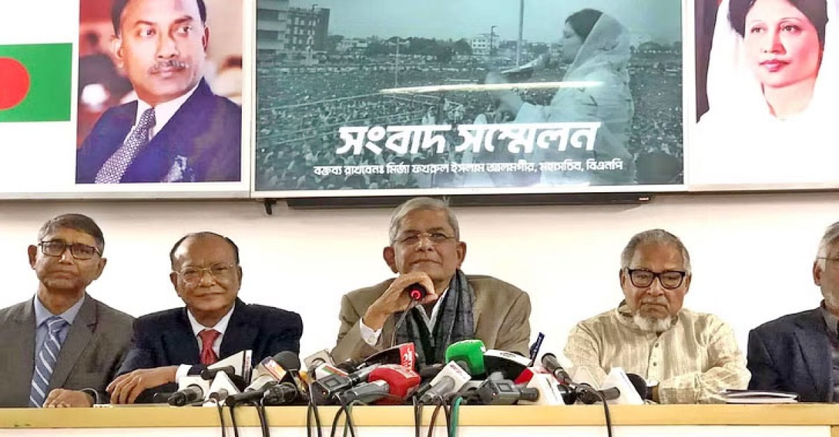 সরকার এখন অস্থির হয়ে গেছে: ফখরুল