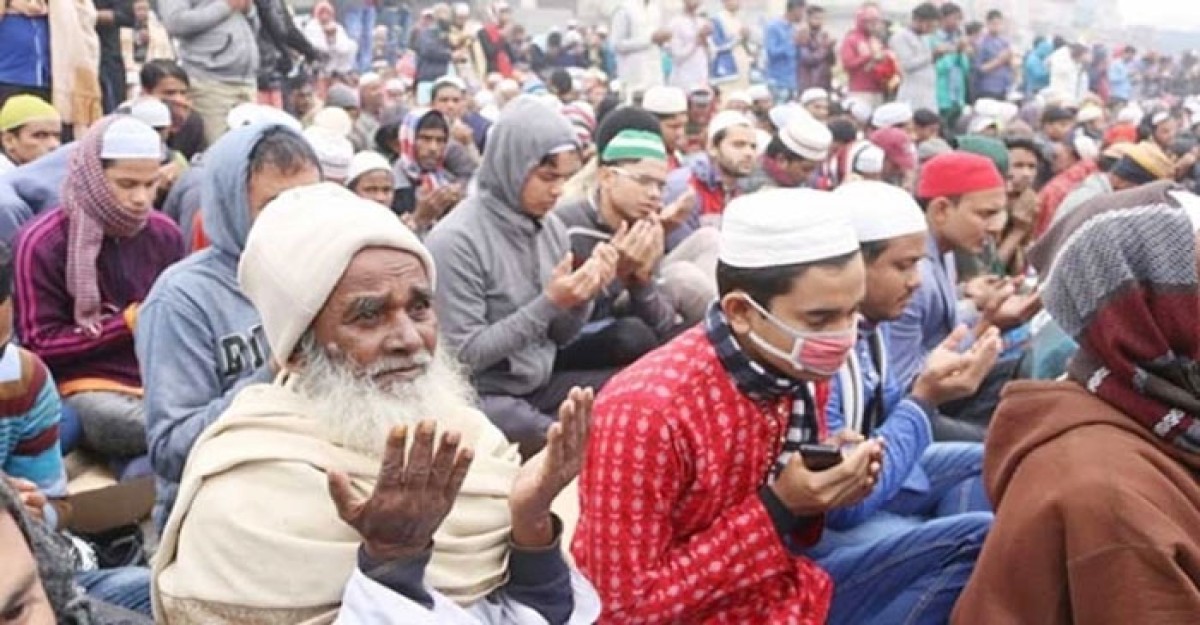 আখেরি মোনাজাতের মধ্য দিয়ে শেষ হলো বিশ্ব ইজতেমার দ্বিতীয় পর্ব