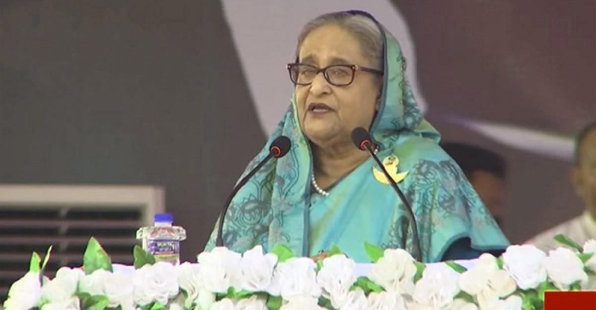 আ.লীগ জনগণের ভাগ্য পরিবর্তনে কাজ করে: প্রধানমন্ত্রী